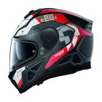 کیفیت کلاه کاسکت فک متحرک نولان مدل N80-8 WHT-RD