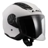 خرید کلاه کاسکت LS2 مدل 616 SHINE WHITE بلوتوث دار