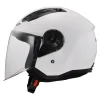 طلق کلاه کاسکت LS2 مدل 616 SHINE WHITE بلوتوث دار