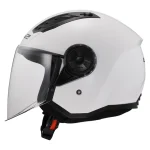 طلق کلاه کاسکت LS2 مدل 616 SHINE WHITE بلوتوث دار