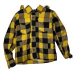 خرید پیراهن موتورسواری فول گارد مدل YELLOW1