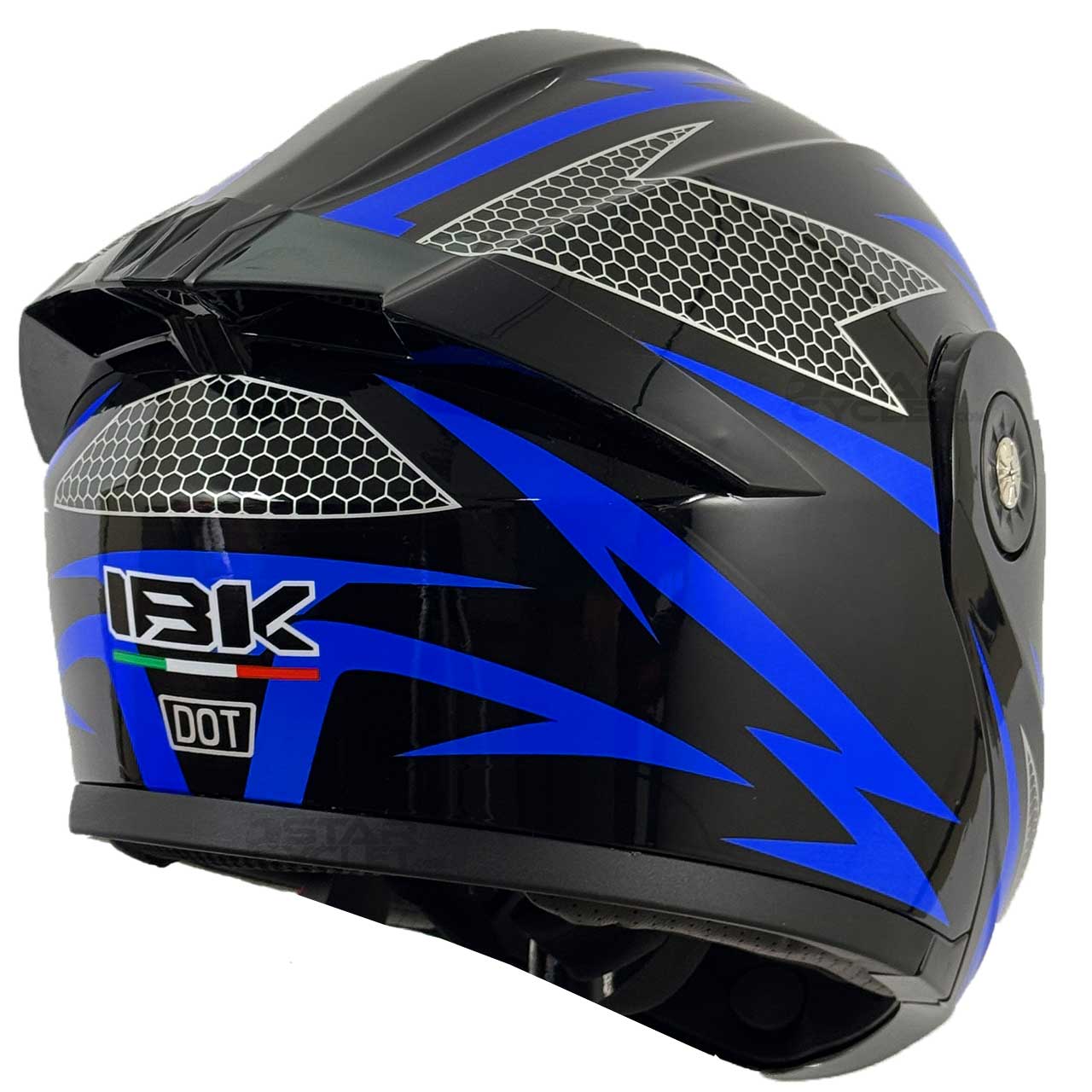 خرید کلاه کاسکت فک متحرک IBK مدل FM BLU