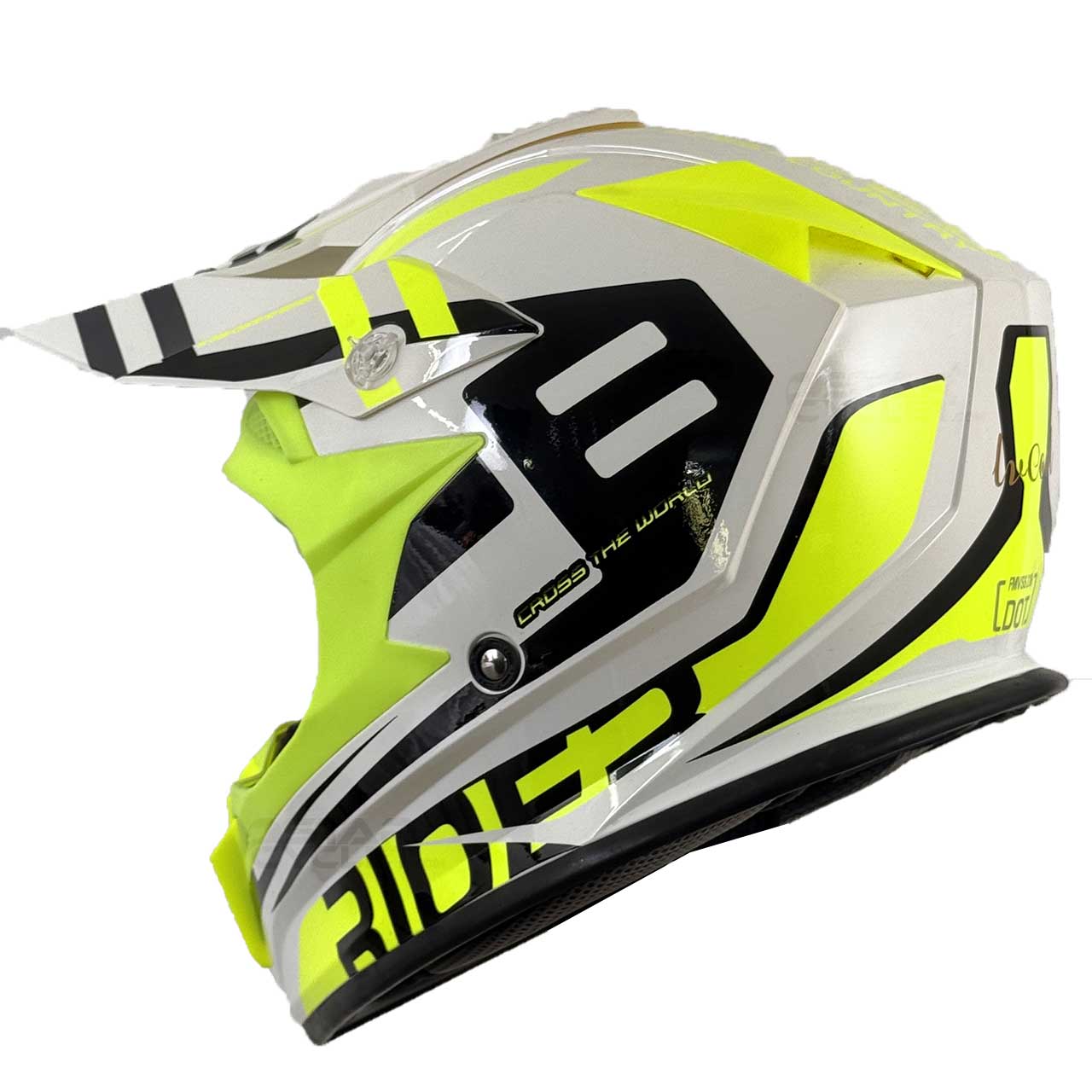 وزن کلاه کاسکت کراسی MA2 مدل RIDER YLWH