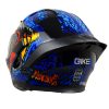 وزن کلاه کاسکت فک متحرک QIKE مدل BLU FIRE