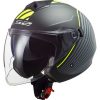 خرید کلاه کاسکت بدون فک LS2 مدل TWISTER GRAY-BLACK-GREEN
