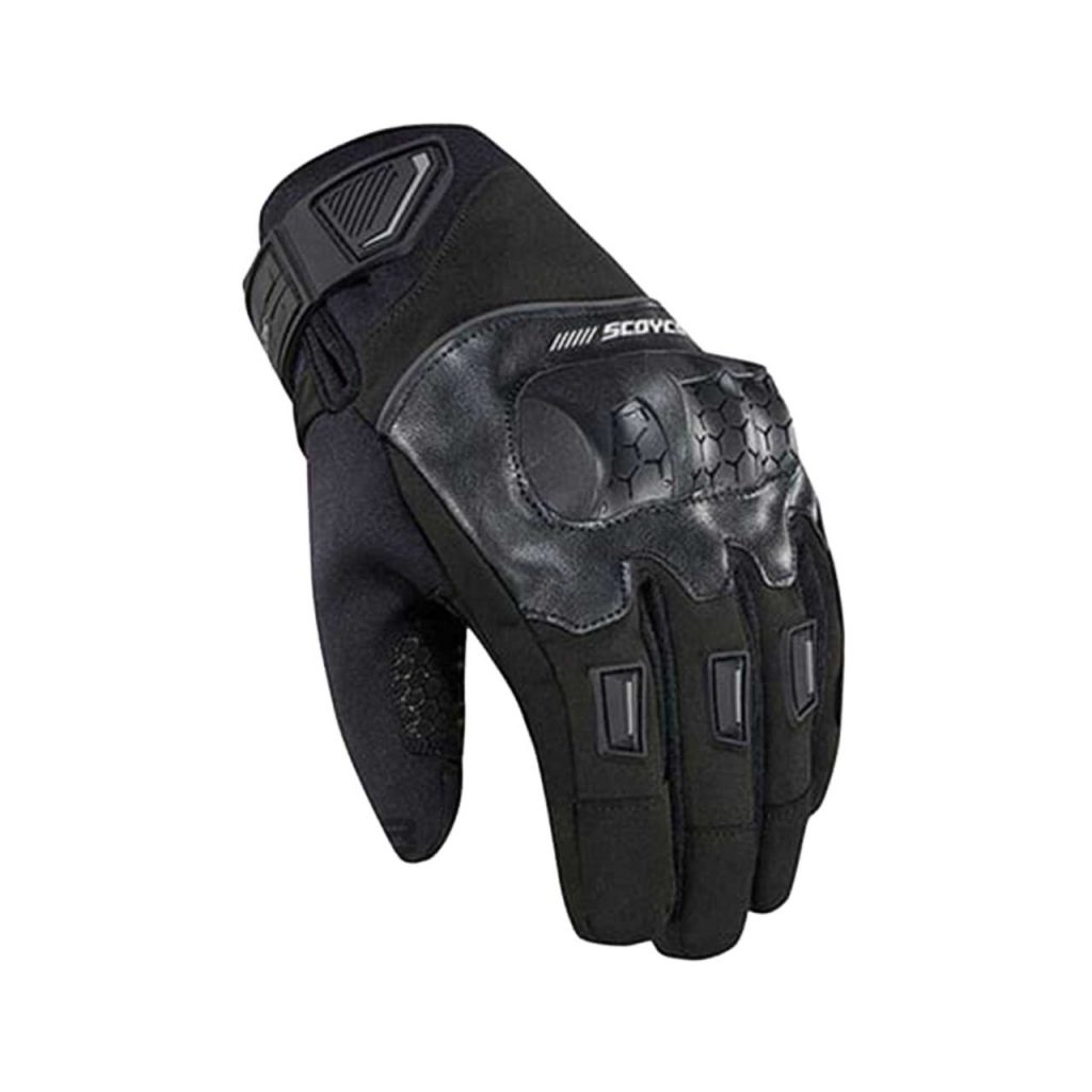خرید دستکش پروتکشن‌دار SCOYCO مدل MC192WP-BLK