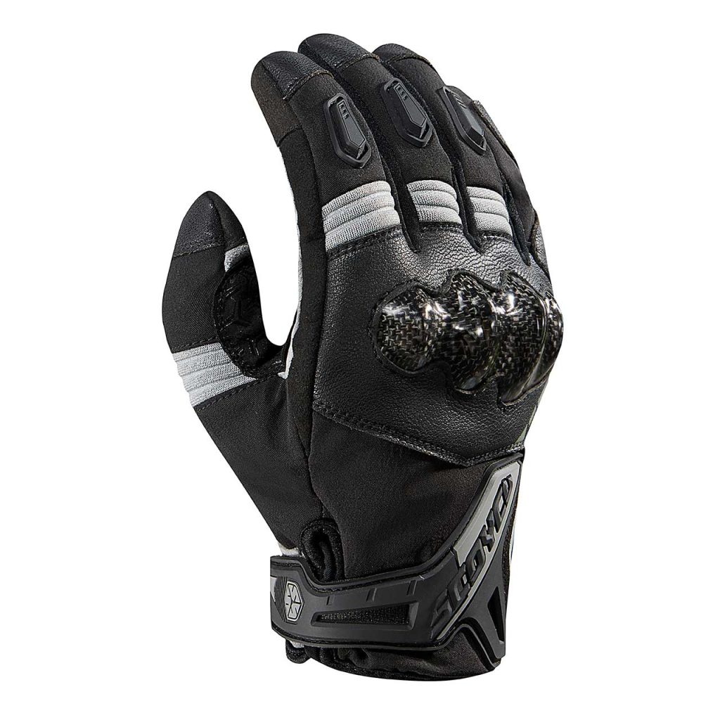 خرید دستکش پروتکشن‌دار SCOYCO مدل MC175WP-BLK-GREY