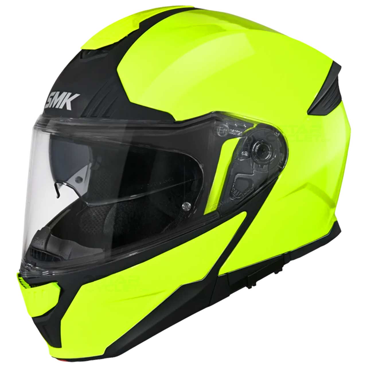 خرید کلاه کاسکت فک متحرک SMK گولوینگ مدل HI-VISION (HV400)