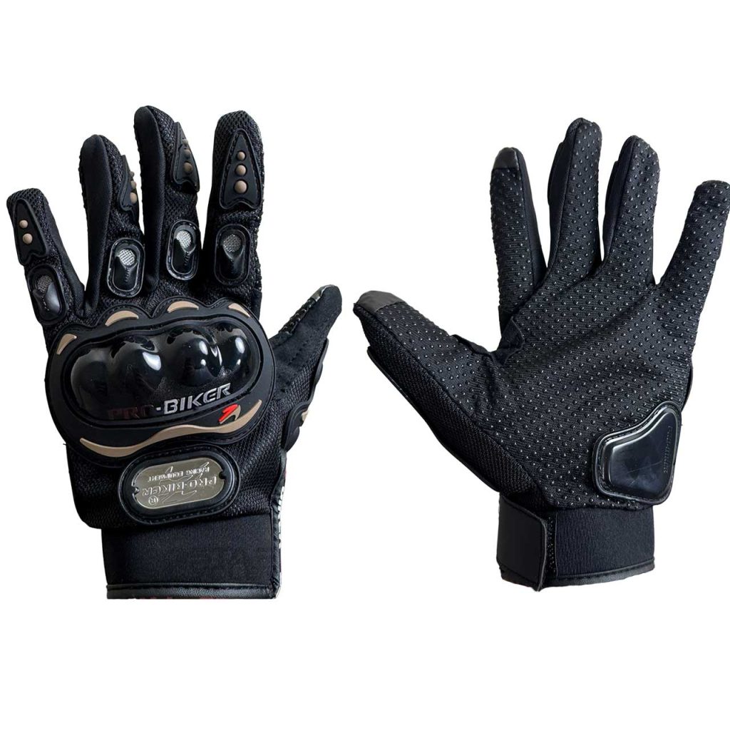 خرید دستکش موتور سواری PRO BIKER مدل BLACK