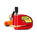 خرید قفل دیسکی آژیر دار با سیم مدل DISC ALARM