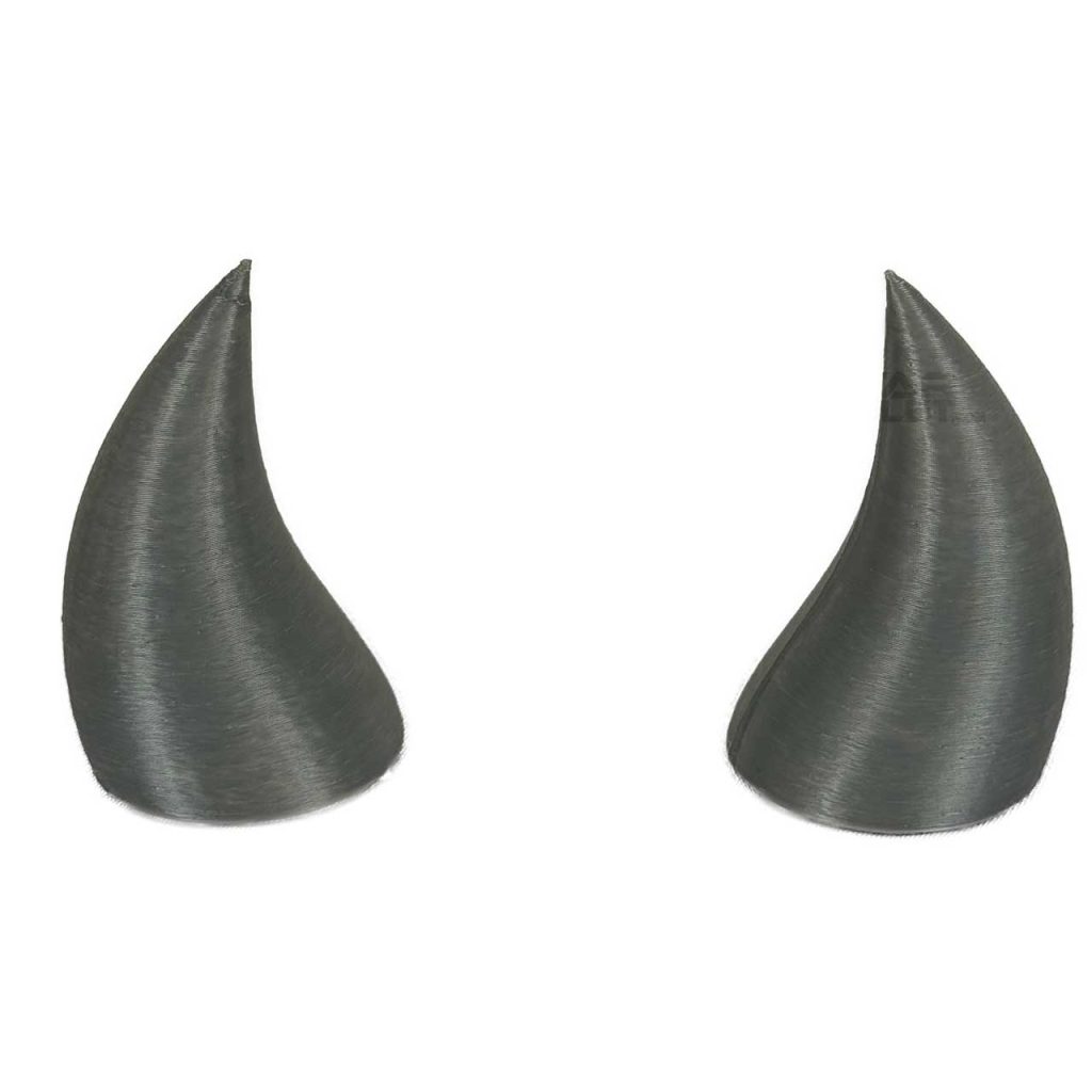 خرید شاخ کلاه کاسکت خاکستری مدل H62