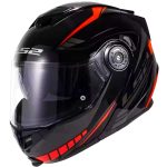خرید کلاه کاسکت فک متحرک LS2 مدل FF345 BLACK-RED