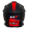 وزن کلاه کاسکت ادونچری MA2 مدل 919 MT BKRED