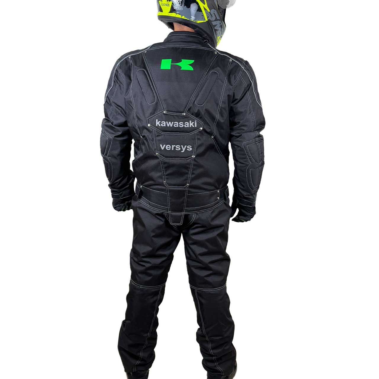 قیمت ست کاپشن شلوار موتورسواری مدل KAWASAKI RC