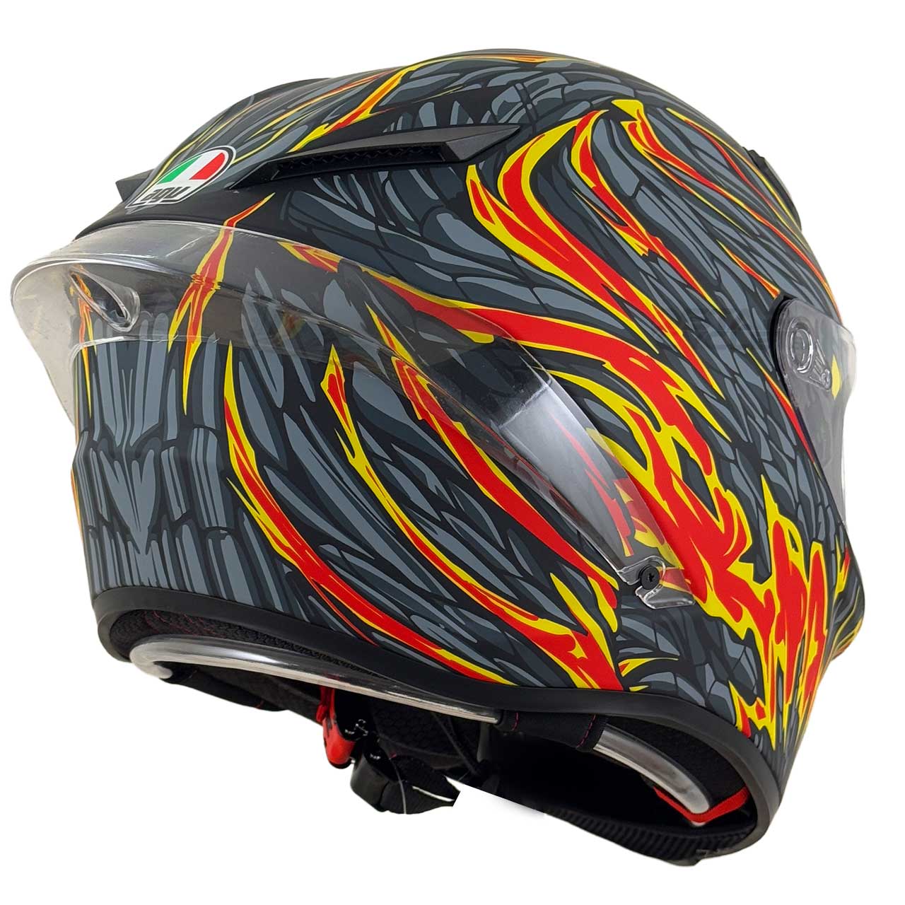 وزن کلاه کاسکت فک ثابت طرح AGV مدل LAVA