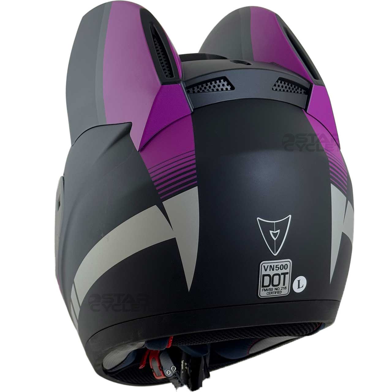 قیمت کلاه کاسکت گربه‌ای VENOME مدل BK PURPLE