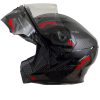 قیمت کلاه کاسکت فک متحرک VENOM مدل BLACK RED
