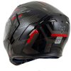 کیفیت کلاه کاسکت فک متحرک VENOM مدل BLACK RED