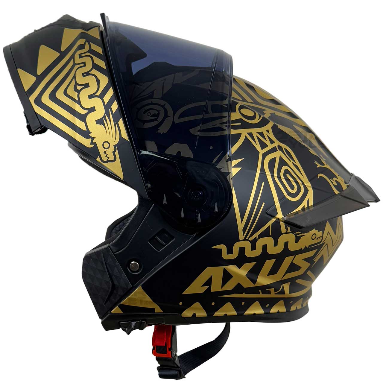 قیمت کلاه کاسکت فک متحرک VENOM مدل AXUS GOLD