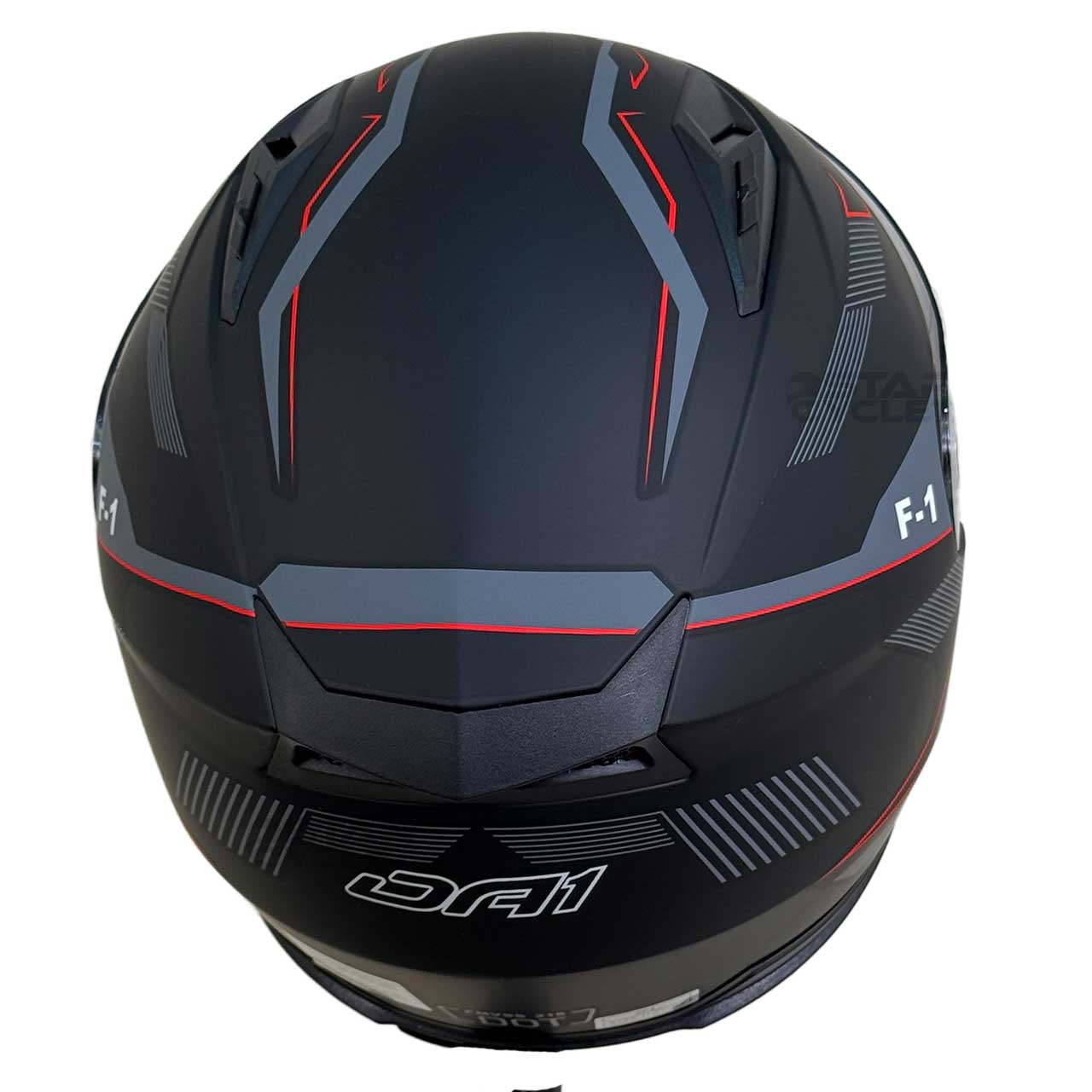 بررسی کلاه کاسکت بدون فک DA1 مدل 402 GRPHIC RED