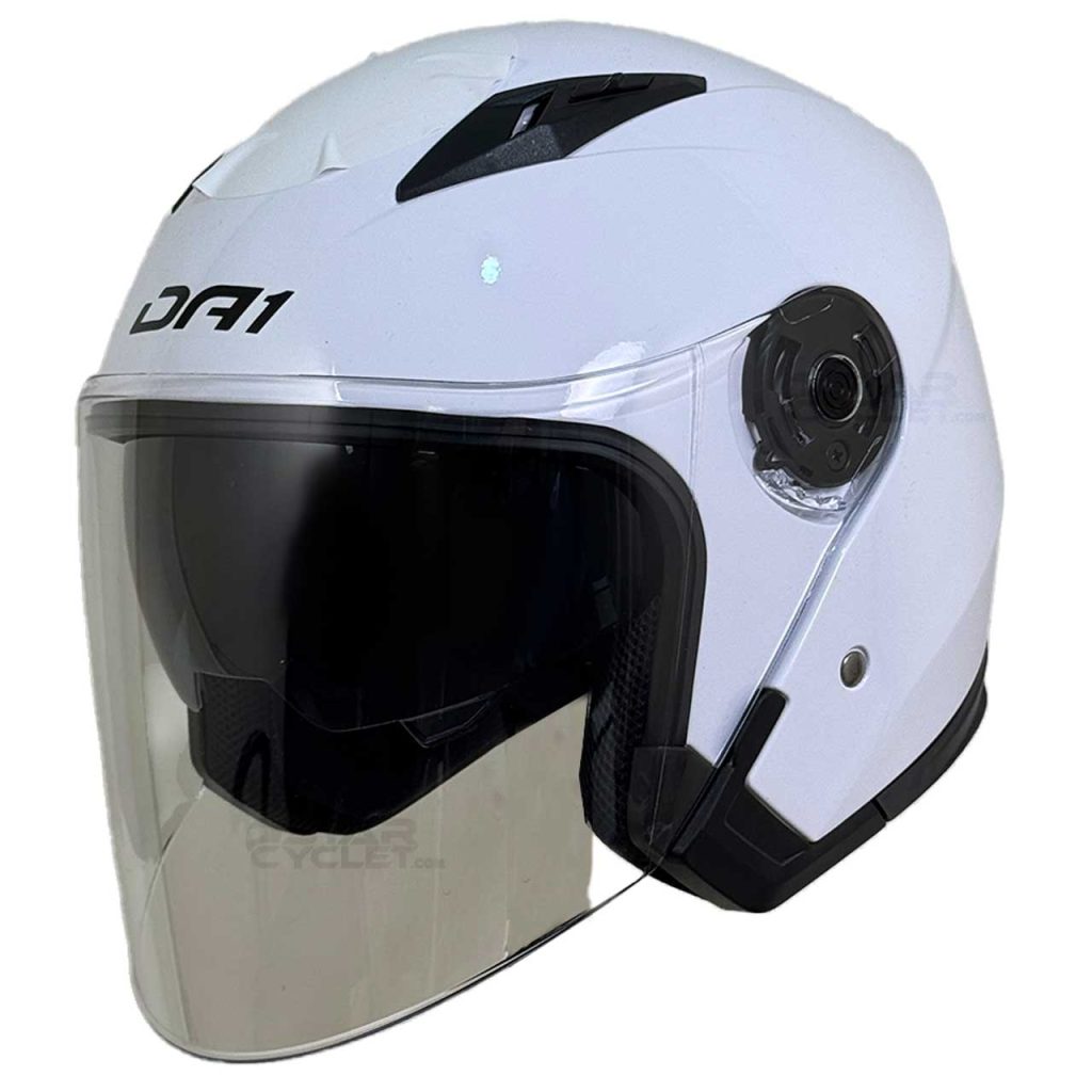 خرید کلاه کاسکت بدون فک DA1 مدل 402 SH WHITE