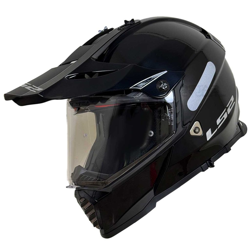 خرید کلاه کاسکت اندرو LS2 مدل PIONEER SHINE-BLACK