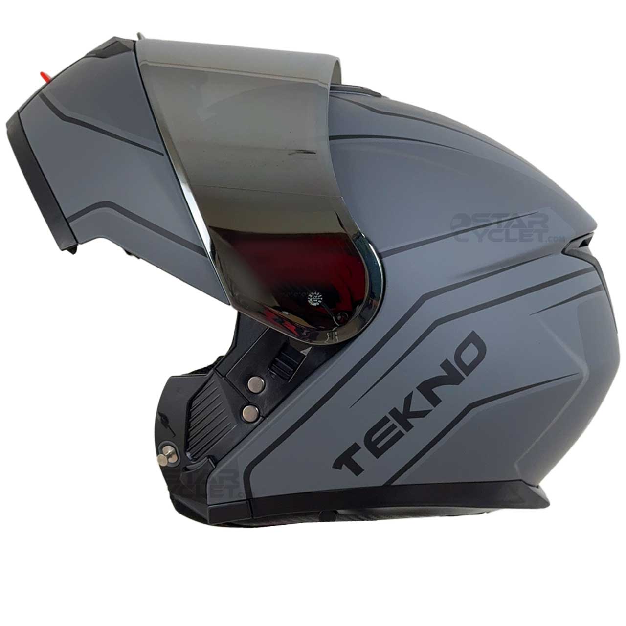 کیفیت کلاه کاسکت TEKNO مدل T144 GREY