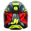 بررسی کلاه کاسکت کراسی JUST ONE مدل J40-YELOW RED