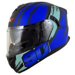 خرید کلاه کاسکت فک متحرک MA2 مدل 966 BLUE