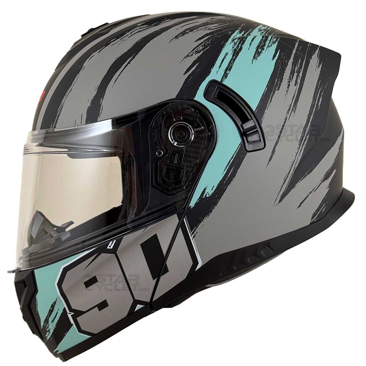 بررسی کلاه کاسکت فک متحرک MA2 مدل 966 GREY