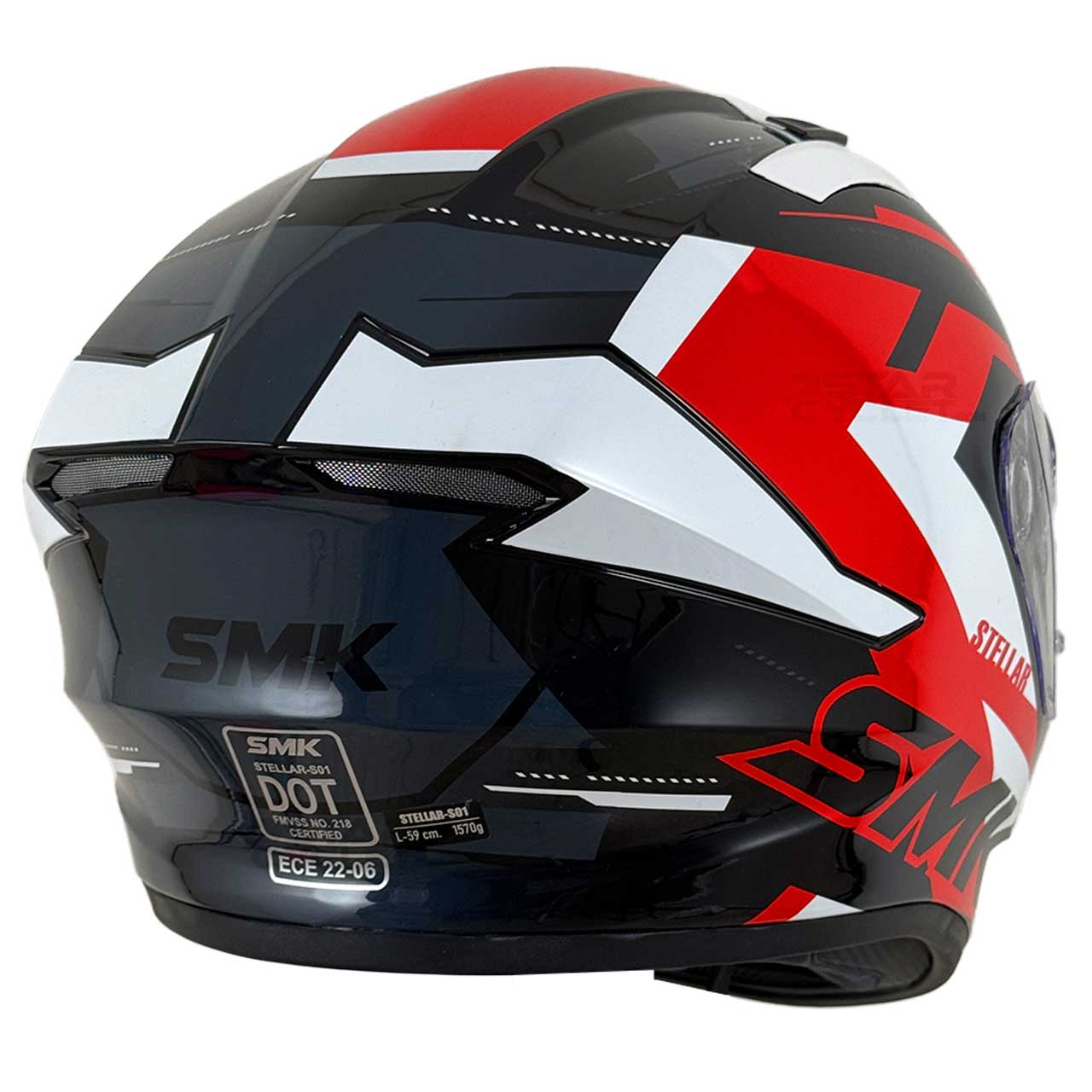 بررسی کلاه کاسکت SMK استلار مدل K-POWER (GL231)