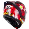بررسی کلاه کاسکت فک متحرک سومان مدل F2 RED SPARK