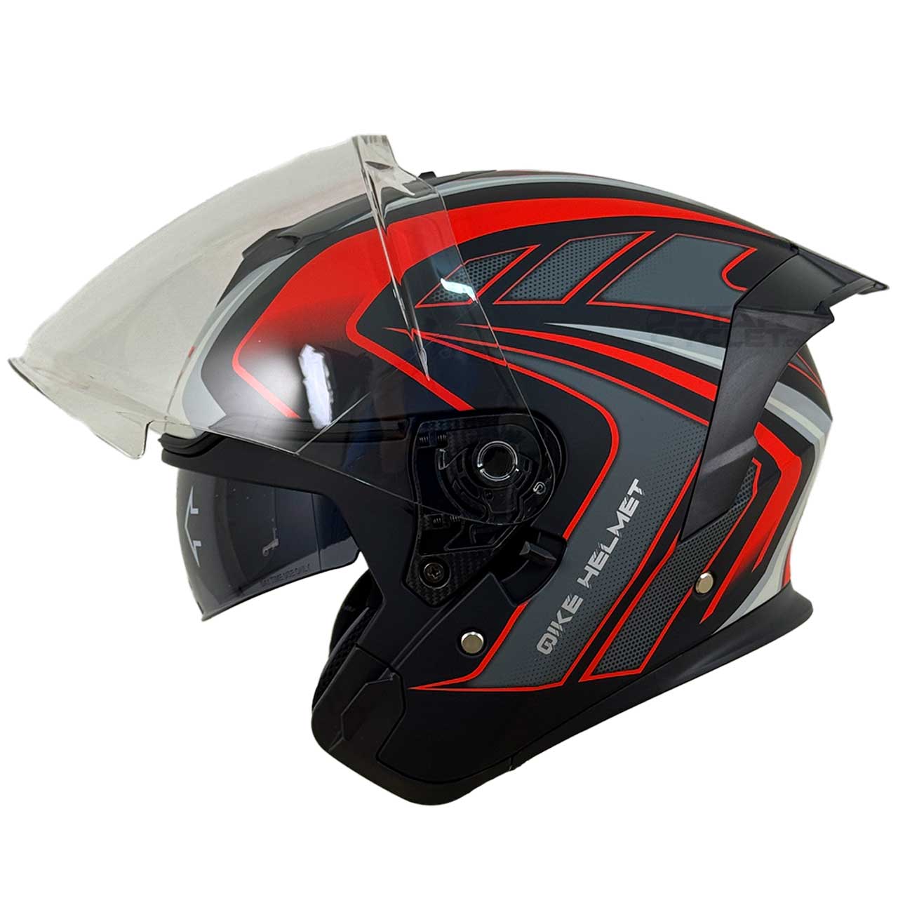 قیمت کلاه کاسکت بدون فک QIKE مدل FLASH RED