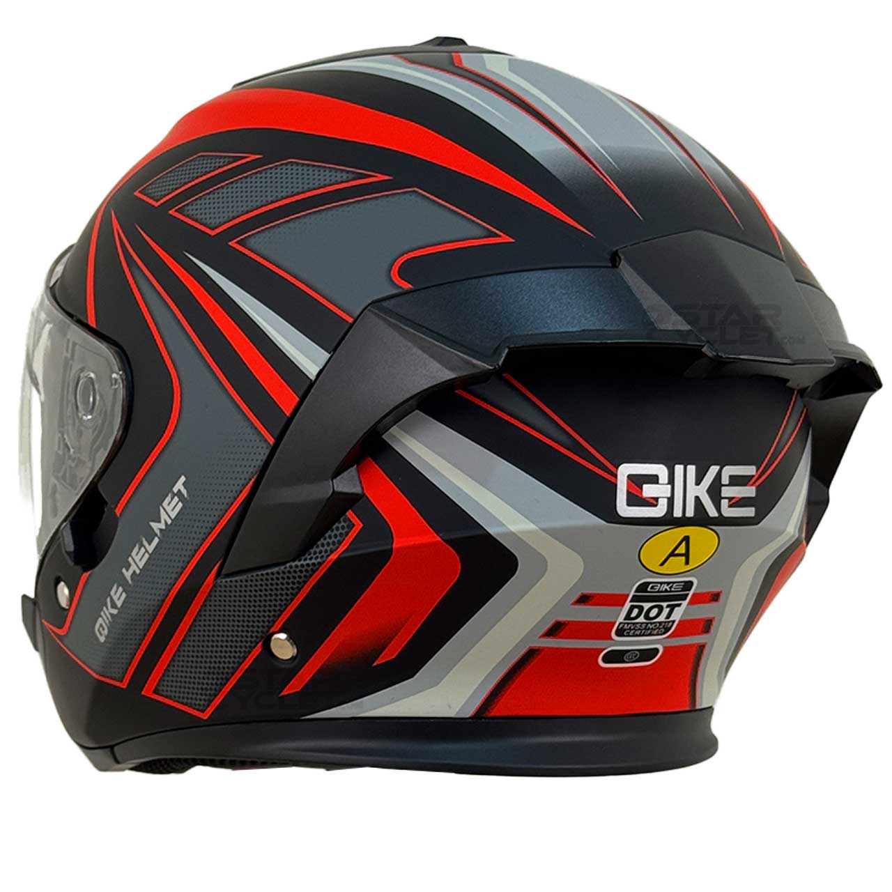 بررسی کلاه کاسکت بدون فک QIKE مدل FLASH RED