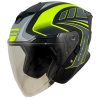 خرید کلاه کاسکت بدون فک QIKE مدل FLASH GREEN