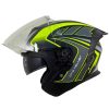 بررسی کلاه کاسکت بدون فک QIKE مدل FLASH GREEN