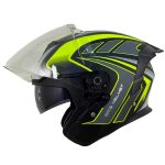 بررسی کلاه کاسکت بدون فک QIKE مدل FLASH GREEN