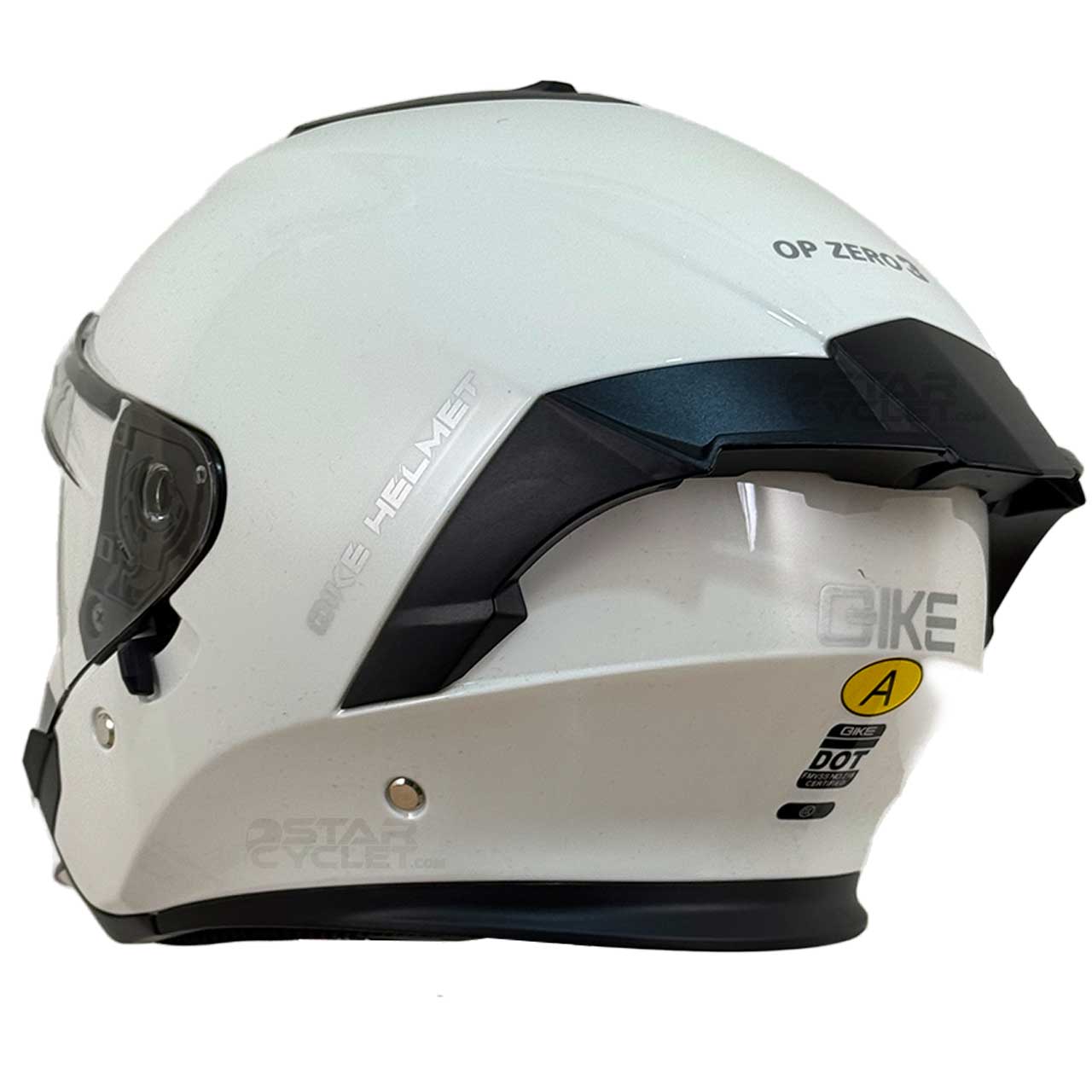 بررسی کلاه کاسکت بدون فک QIKE مدل ZIRO WHITE