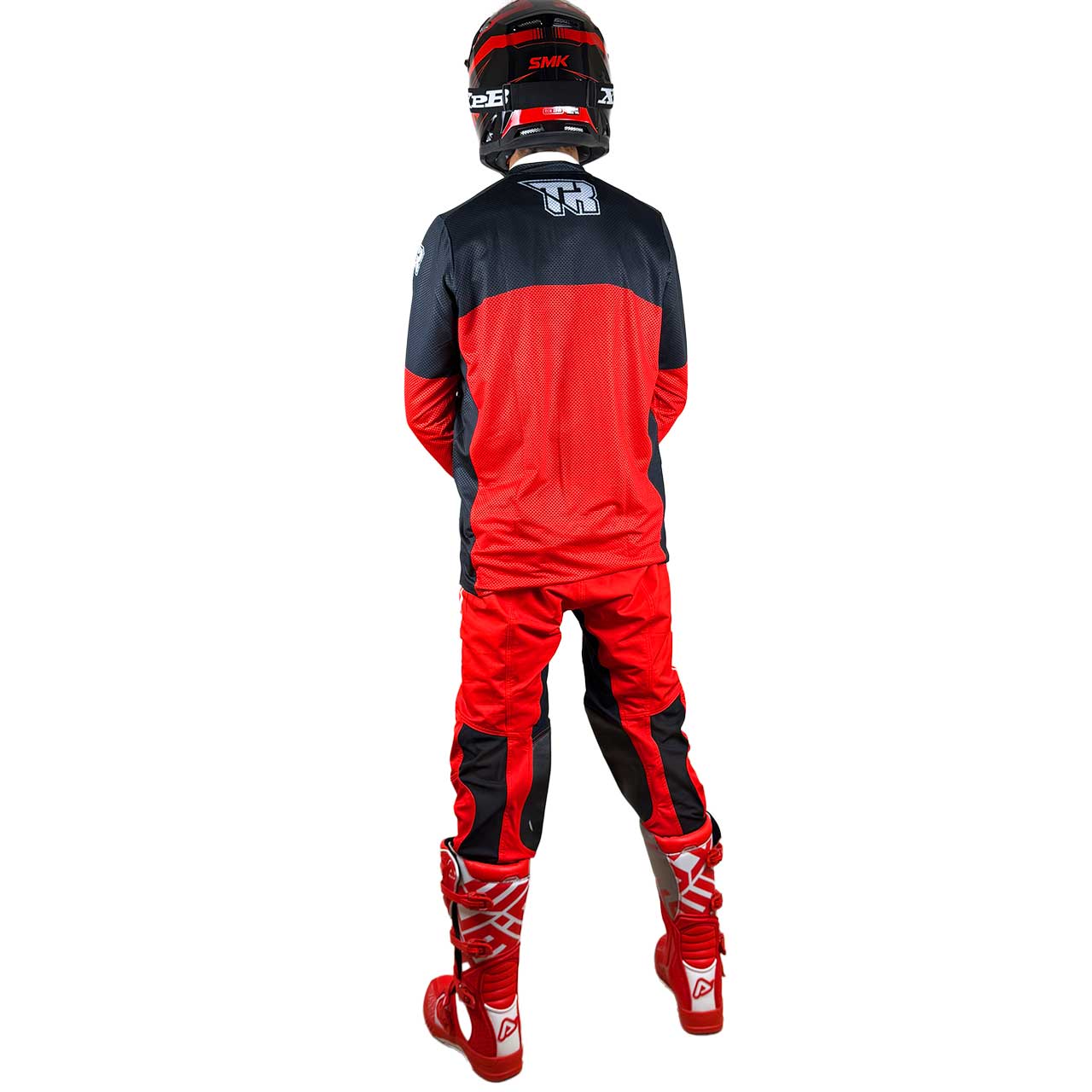 عکس لباس موتور سواری کراسی TIGER مدل RED TEAM