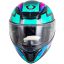 قیمت کلاه کاسکت فک ثابت SOMAN مدل 973 SHINING-BLUE-PURPLE-VISION-PLUS