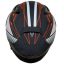 جنس کلاه کاسکت بدون فک REDLINE مدل MATT-BLACK-RED-prelude 965-4