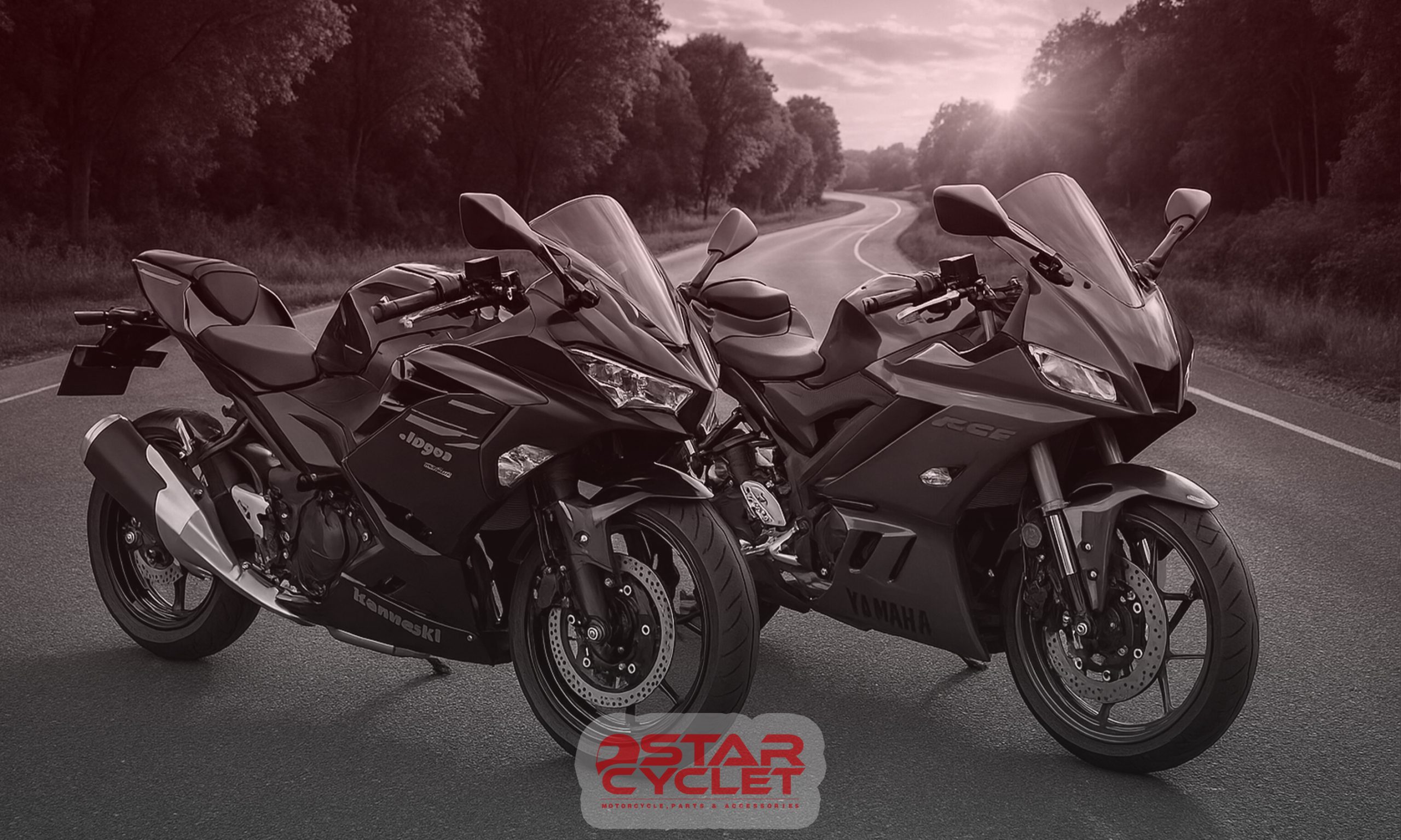 مقایسه کاوازاکی نینجا 250 و یاماها 25R