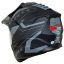 رنگ کلاه کاسکت ادونچر REDLINE مدل MATT-BLACK-Grey-Arrow 760-3