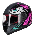 کلاه کاسکت فک ثابت LS2 مدل RAPiD PINK GRAY