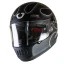 خرید کلاه کاسکت فک ثابت SOMAN مدل H9 BLACK-SILVER