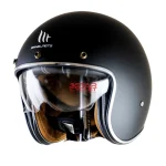 کلاه کاسکت وسپایی MT مدل Le Mans 2 SV Solid A1 Matt