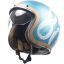 کلاه کاسکت وسپایی MT مدل Le Mans 2 SV HIPSTER AO MATT BLUE