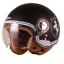 کلاه کاسکت بدون فک BEON مدل b110 MATT BLACK