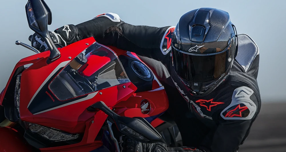 کلاه کاسکت فک ثابت ALPINESTARS مدل R10 SHINE CARBON
