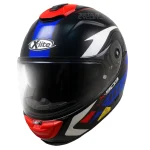 کلاه کاسکت فک ثابت نولان X-lite مدل X-903 NOBILES N-COM FLAT BLACK